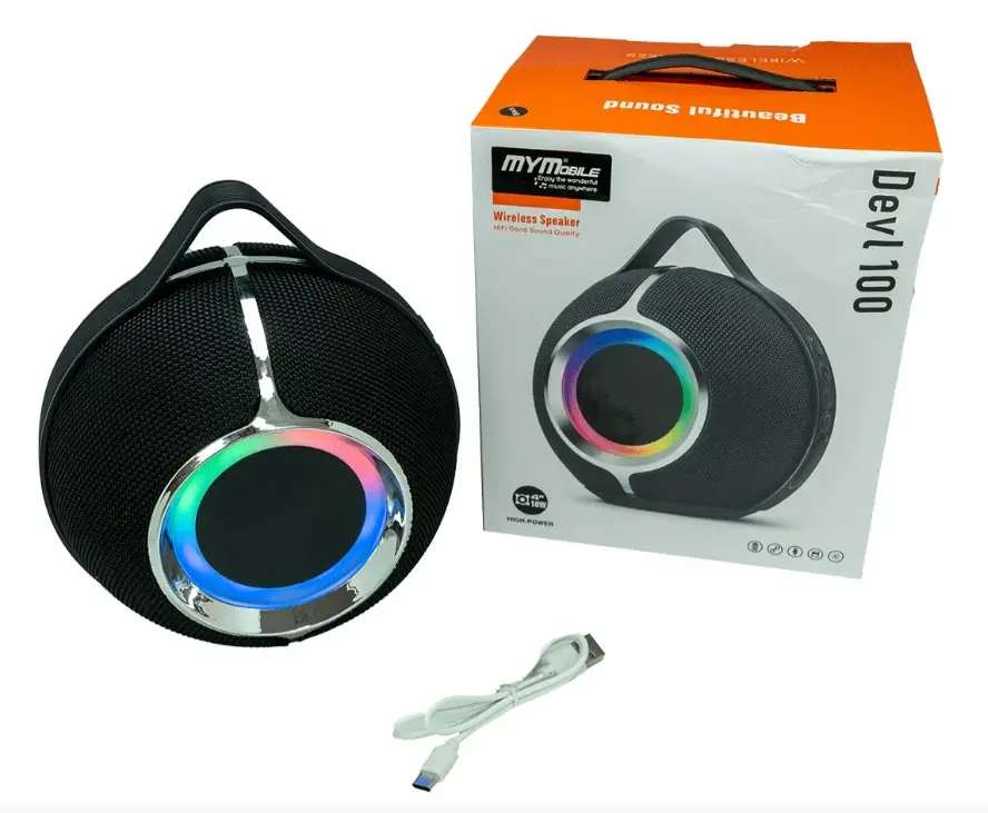 Parlante Bluetooth Devl 100 Mymobile Color Negro