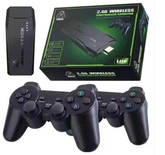 Consola Juegos 9000 En 1 Hdmi + 2 Controles Inalámbricos