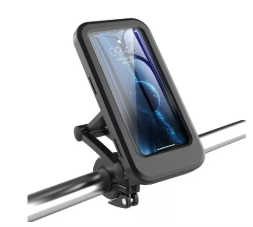 Soporte Porta Celular Moto/bici Impermeable Estuche 360°