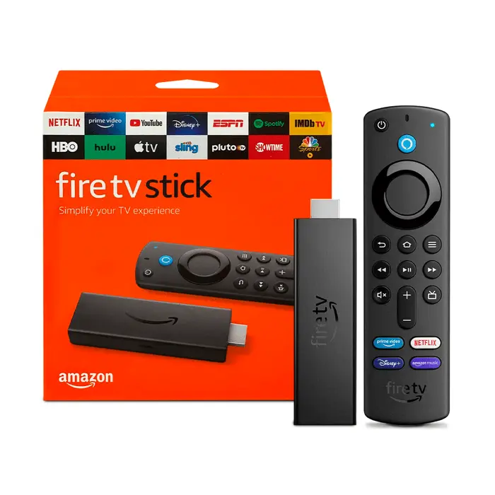 Amazon Fire TV Stick 4K de voz 3.ª generación 4K 8GB negro con 1.5GB de memoria RAM
