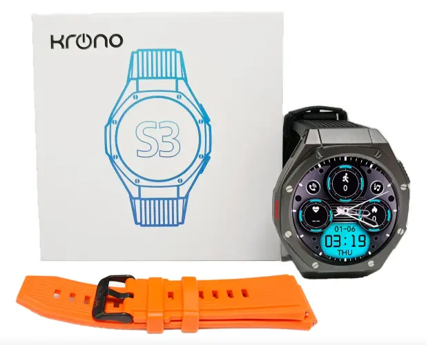Reloj Inteligente Smartwatch Doble Pulso Deportivo S3 Krono