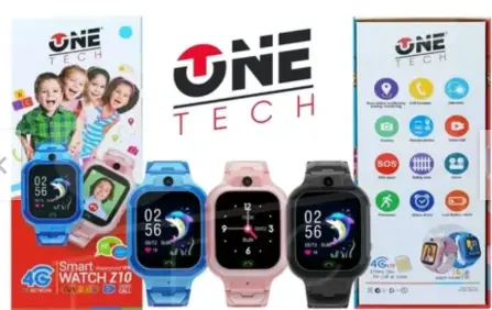 Reloj Inteligente para Niños Z10 Azul Gps Llamada de Video 4G