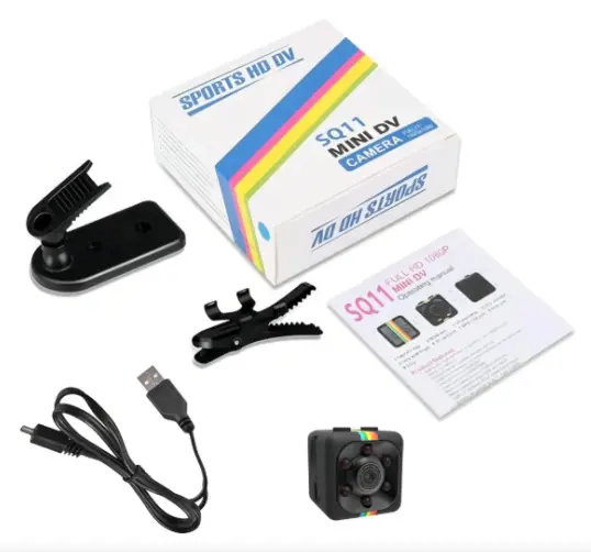 Mini Camara Full Hd Espia Vision Nocturna Detector Alta Definición Portatil 1080p Hd