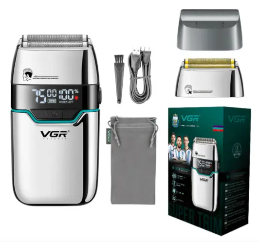 Afeitadora Vgr V-350 Eléctrica Hombre 7500 Rpm Shaver