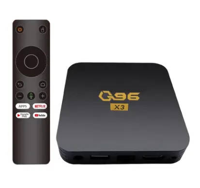 Mini TV Box Q96-X3. Android 13, Asistente de IA, 16 GB de almacenamiento, 2 GB de RAM DDR3