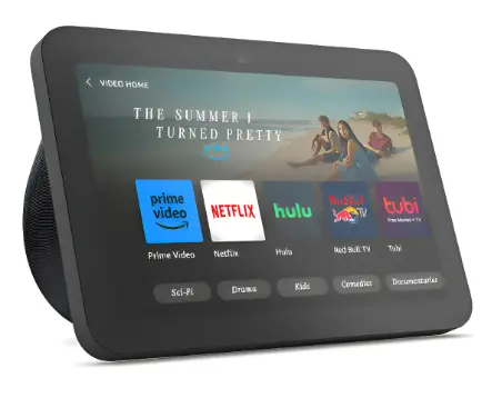 Amazon Echo Show 8 3ra Generación Asistente Virtual Alexa Color Negro