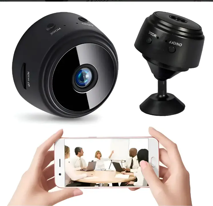 Cámara Seguridad Mini Espía A9 Negro