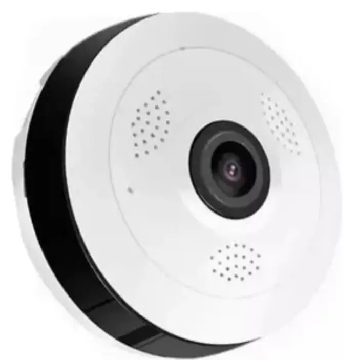 Camara Panoramica 360 Seguridad Wifi Ip Vigilancia VQ01 Blanco