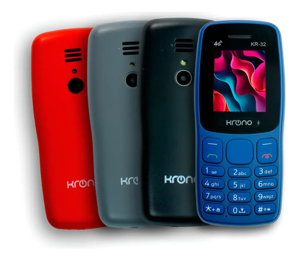 Celular Krono Kr 32 Llamadas Rojo