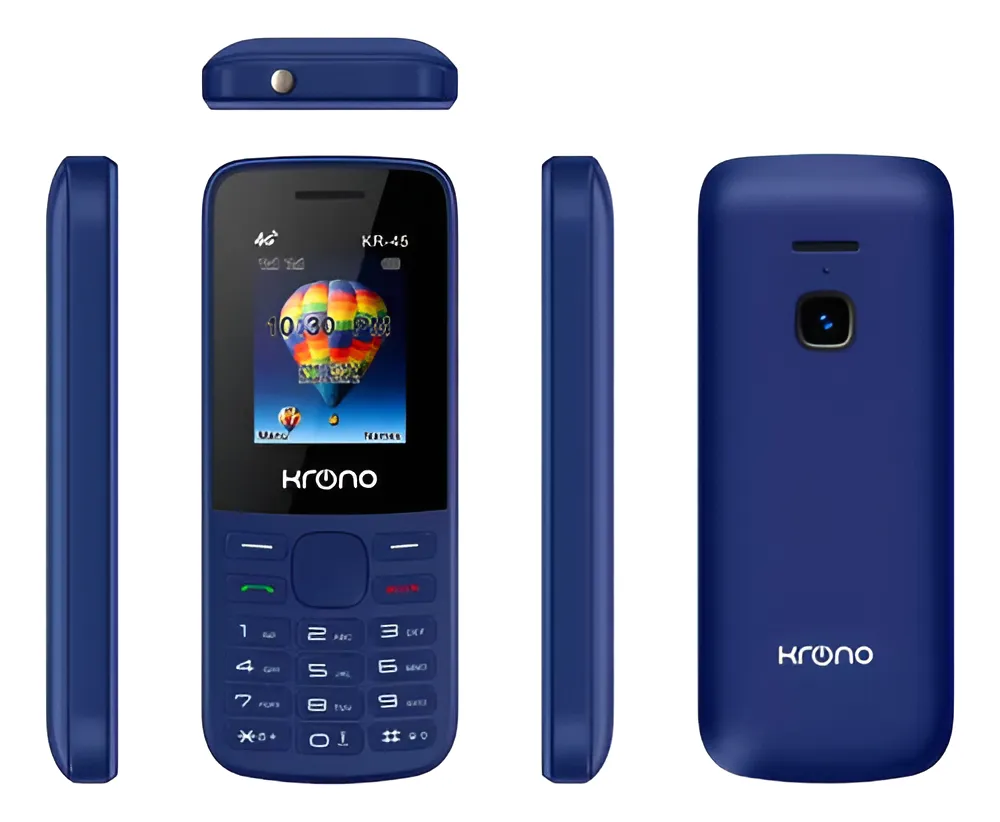 Celular Flecha Krono 4g Doble Sim Camara Bluetooth Linterna Azul