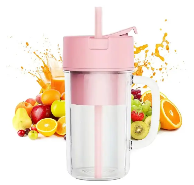Licuadora Multifuncional portable vaso pitillo