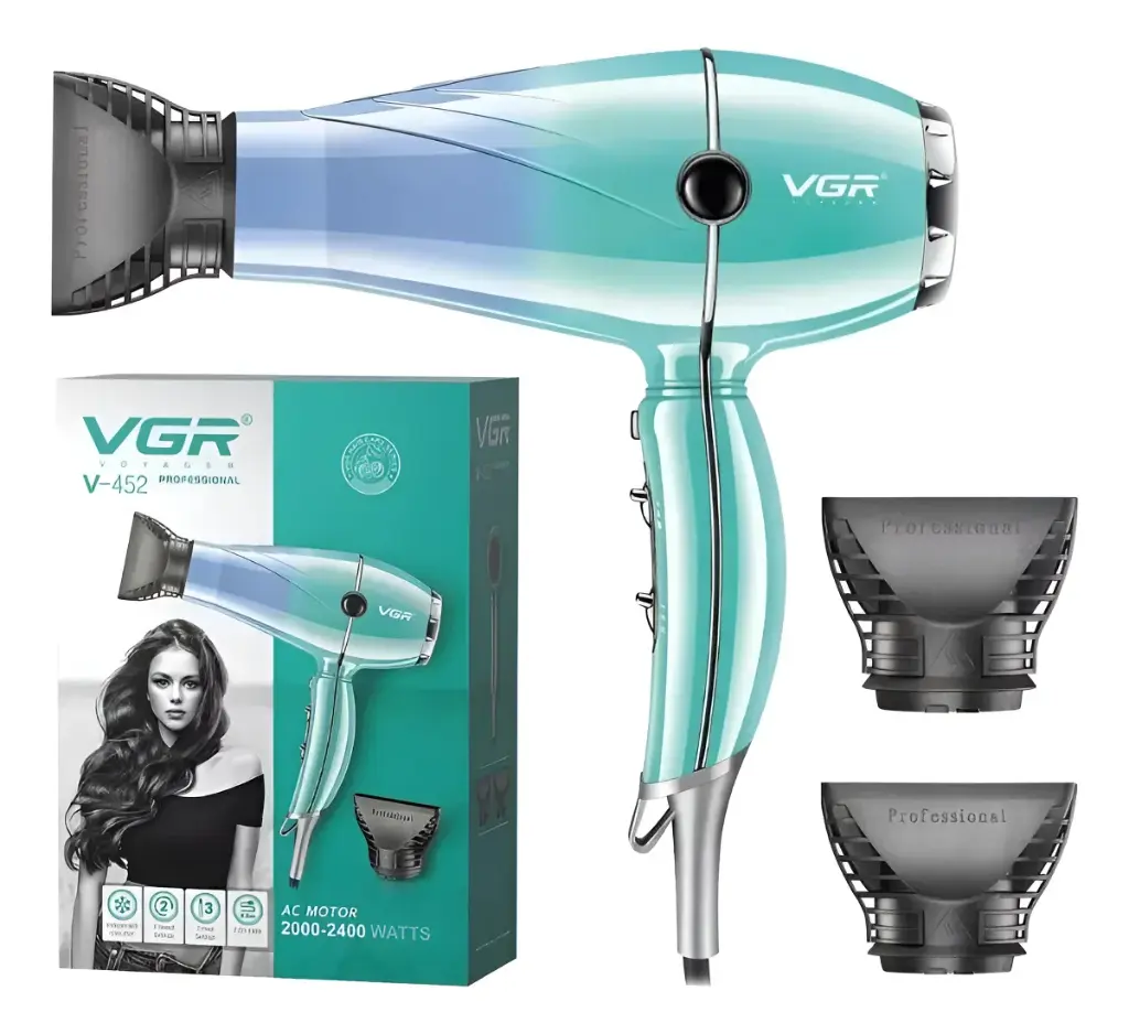 Secador De Cabello Profesional Vgr V-452