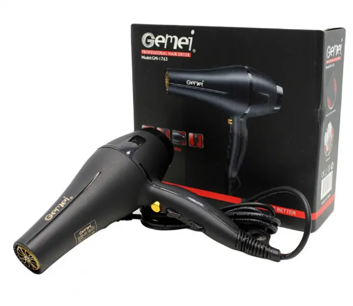 Secador Profesional Gemei GM-1763 2400W