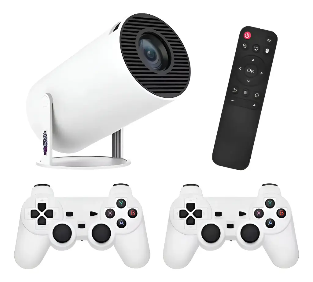Proyector Inteligente De Video Beam Con Videojuegos X10 Plus