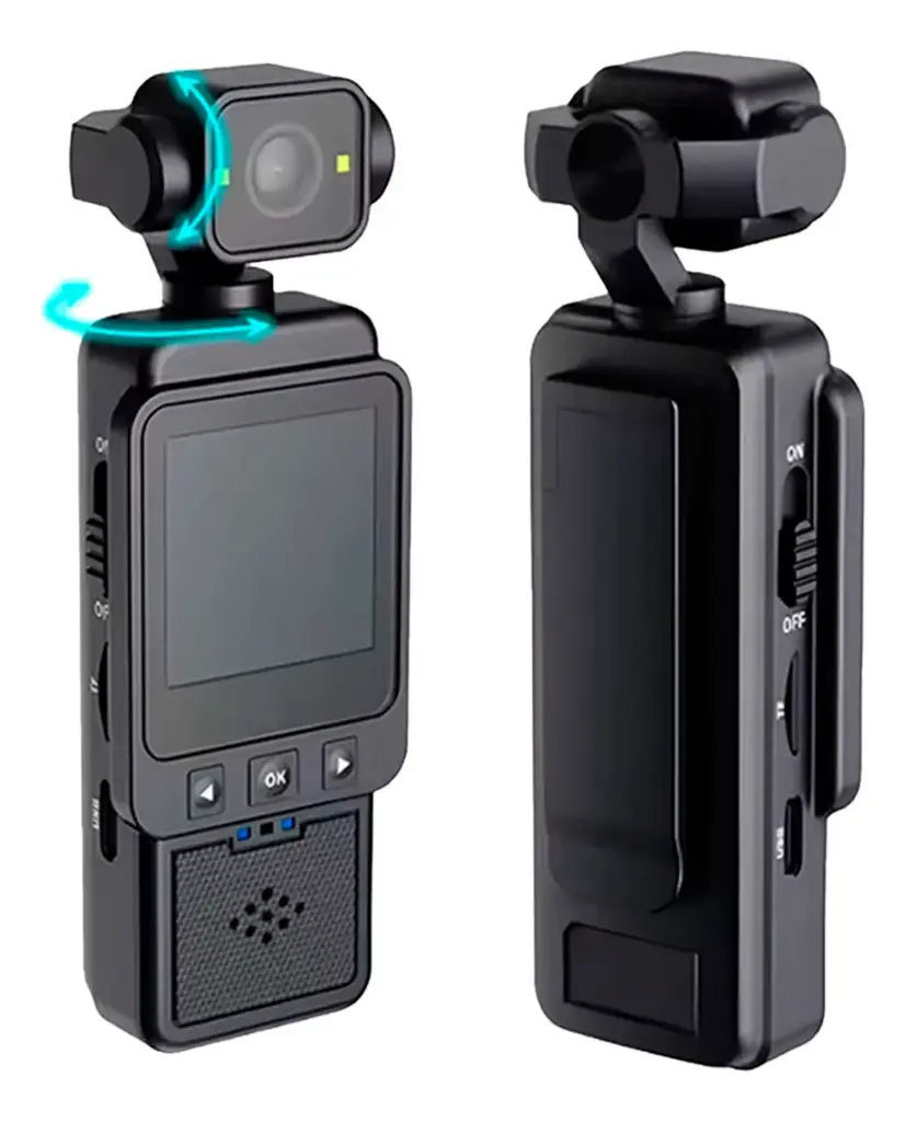 Cámara Deportiva Acción Portátil De Mano Full Hd 1080p - D01 Negro