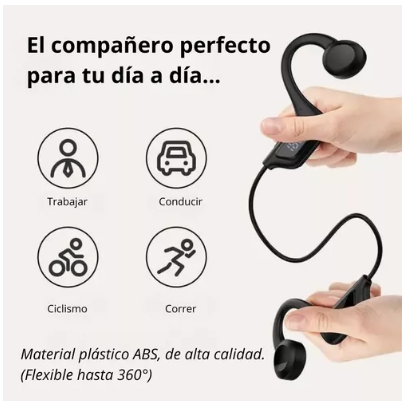 [tbh0001] Audífonos Conducción Osea Inalámbricos U9 Deportes Al Aire