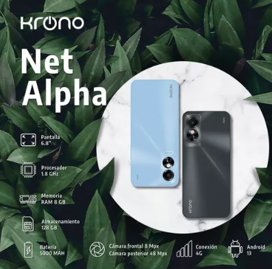 [tbh0007] Celular Krono Net Alpha 128gb