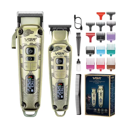 [tbh0037] Maquina Cortadora De Pelo Profesional Para Hombres, Vgr-643