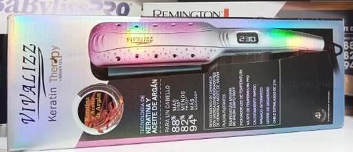 [tbh0091] Plancha para cabello Vivalizz Keratina