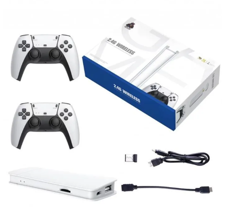 [tbh0094] Consola Game Stick 128 GB Blanca + Controles M15