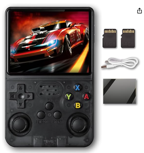 [tbh0095] Consola de juegos de mano 3.5 pulgadas Retro Consolas de videojuegos portátiles R365