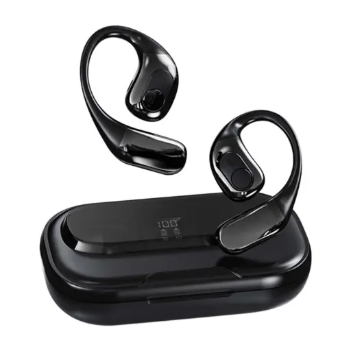 [tbh0135] Auricular de Traducción T23 Bluetooth con Reducción de Ruido, Traductor Multilinge en Tiempo Real para Reuniones de Negocios, Recepciones Internacionales, Alcance Inalámbrico de 10 M, Cómodo Diseño de Gancho para la Oreja