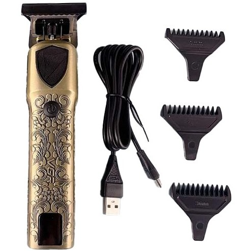 [tbh0132] Maquina Patillera Recargable Vgr V - 916 Profesional Trimmer Color Dorado