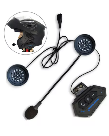 [tbh0158] Auriculares inalámbricos Viva Voice Bluetooth para casco Motoboy