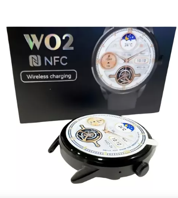 [tbh0180] Smartwatch W&o Ip67 Amoled Nfc Caja Negro Malla