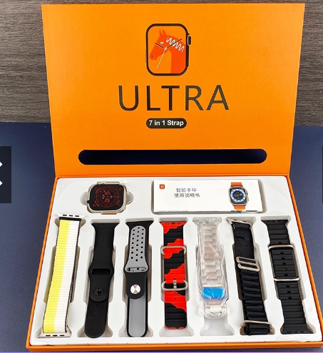 [tbh0201] Reloj Smartwatch Ultra 7 En 1 Impermeable 7