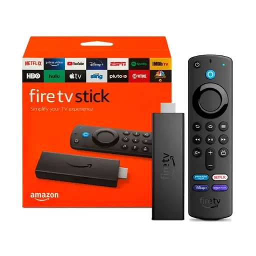 [tbh0207] Amazon Fire TV Stick 4K de voz 3.ª generación 4K 8GB negro con 1.5GB de memoria RAM