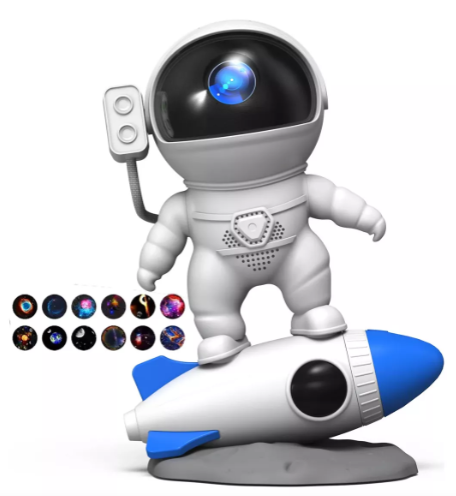 [tbh0214] Proyector Astronauta Discos Intercambiables Galaxias Planet
