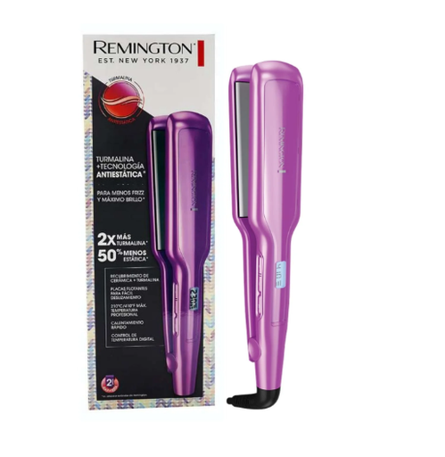 [tbh0232] Plancha Remington Turmalina + antiestática original S5520