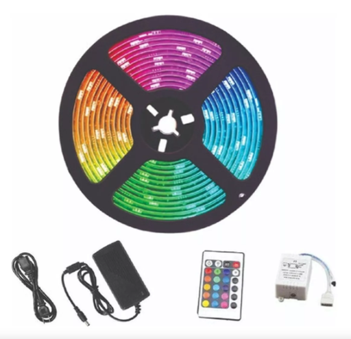 [tbh0271] Cinta De Luz Led Rgb Con Control Y Bluetooth App- 10 Metros
