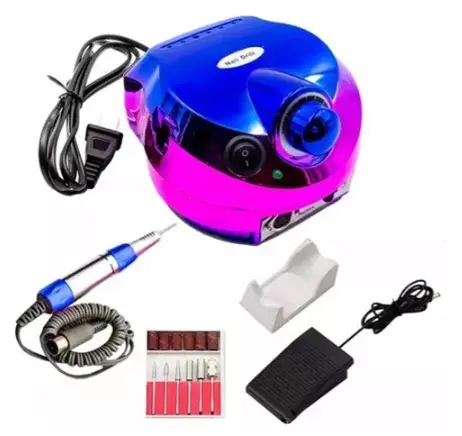 [tbh0410] Pulidor Esmeril De Uñas Profesional 35000 Rpm Opcional Color Color Blanco