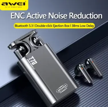 [tbh0421] Audifonos inalámbricos T70 con Bluetooth 5,3, Awei