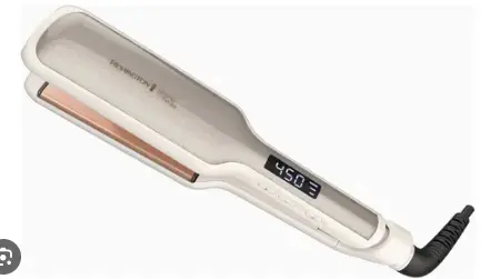 [tbh0432] Plancha Cabello Remington Terapy Ancha Argan+keratina S9531