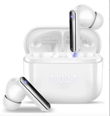 [tbh0444] Audífonos Inalámbricos Corn Bluetooth Bk01 Blanco