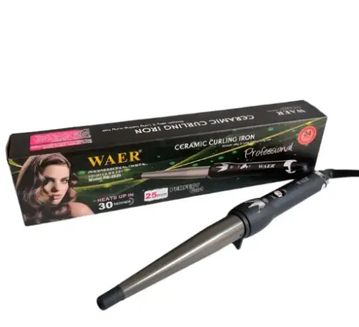 [tbh0457] Pinza Waer rizador cónico ondas de sirena temperatura de 450