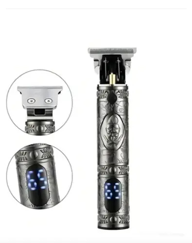 [tbh0473] Máquina recortadora VGR Salon Trimmer V-228 plateada 110V