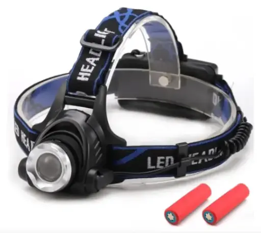 [tbh0490] Linterna De Cabeza Minera Trabajo Expedicion Led 3 Modos Lu
