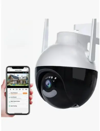 [tbh0553] Cámara V380Pro Ip Ptz 4k De 8mp, Videocámara De Seguridad Icsee