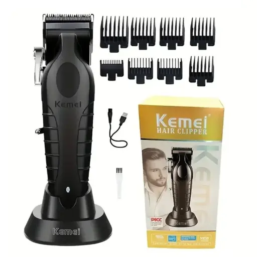 [tbh0569] Maquina Cortadora De Pelo Original E Inalambrica Kemei KM-2296