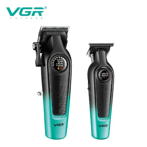 [tbh0587] Maquina Conjunto de recortadora de pelo eléctrica y afeitadora para hombres VGR