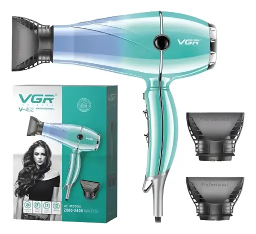 [tbh0592] Secador De Cabello Profesional Vgr V-452