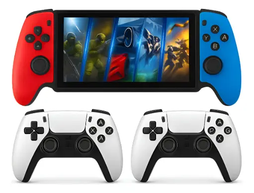 [tbh0619] Consola game player 5 portatil 2 controles
