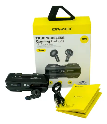 [tbh0620] Audifonos Bluetooth TP97 Awei Color Negro 