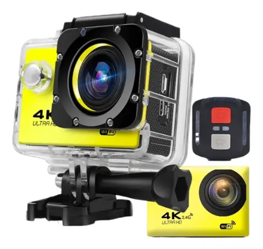 [tbh0689] Cámara Deportiva F60 4k Sumergible Mano Bicicleta MyM