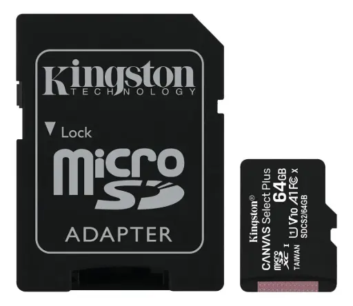 Memoria Micro Sd 64 gb Canvas Select Plus Class10  